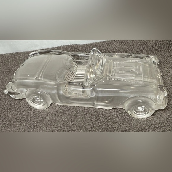 Magic Crystal Hofbauer 1959 Corvette W. Germany 24% PbO Lead Crystal Paperweight - Picture 2 of 9